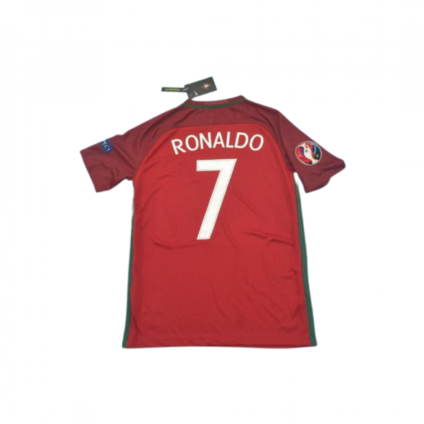 Camiseta Retro Portugal Eurocopa 2016 - Imagen 2