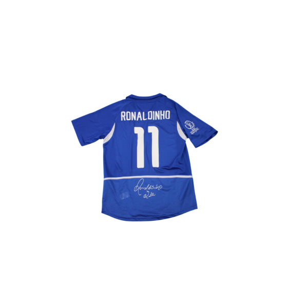 Camiseta Retro Selección Brasil 2006 (ESPECIAL FIRMA R10) - Imagen 2