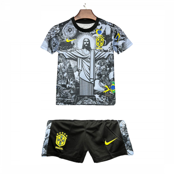 Conjunto Niños Brasil Cristo Redentor 2024/25