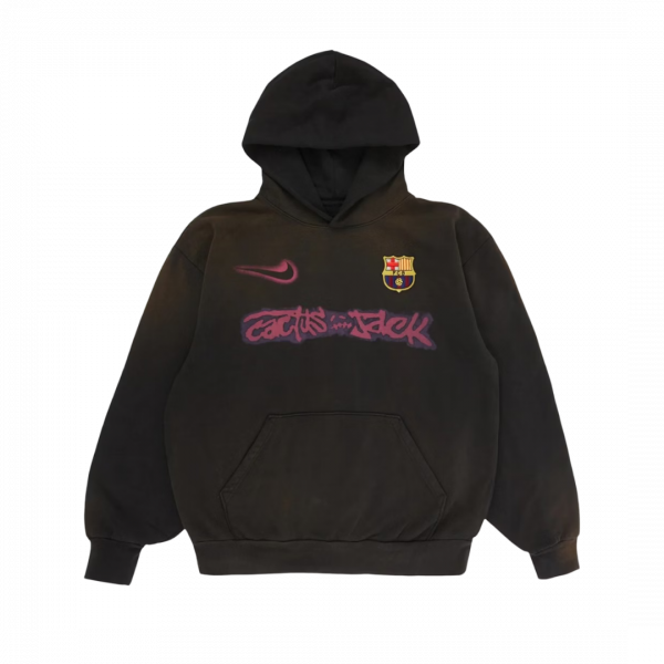Hoodie FC Barcelona x Spotify x Travis Scott