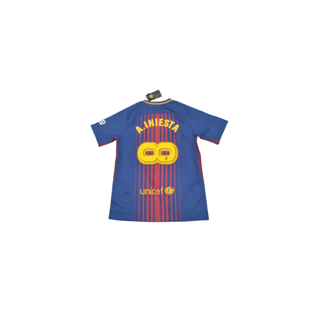 Camiseta Retro FC Barcelona ESPECIAL INIESTA 2017/18 - Imagen 2