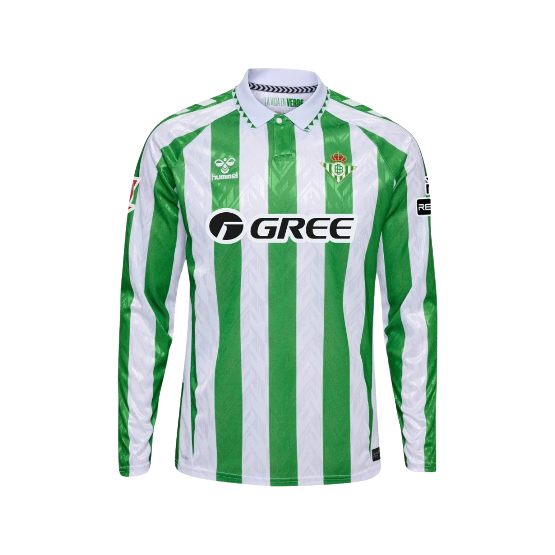 Camiseta Real Betis Balompié 24/25 Primera Equipación - Manga Larga
