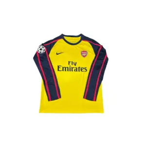 Camiseta Retro Arsenal Football Club 2008/09 Manga Larga