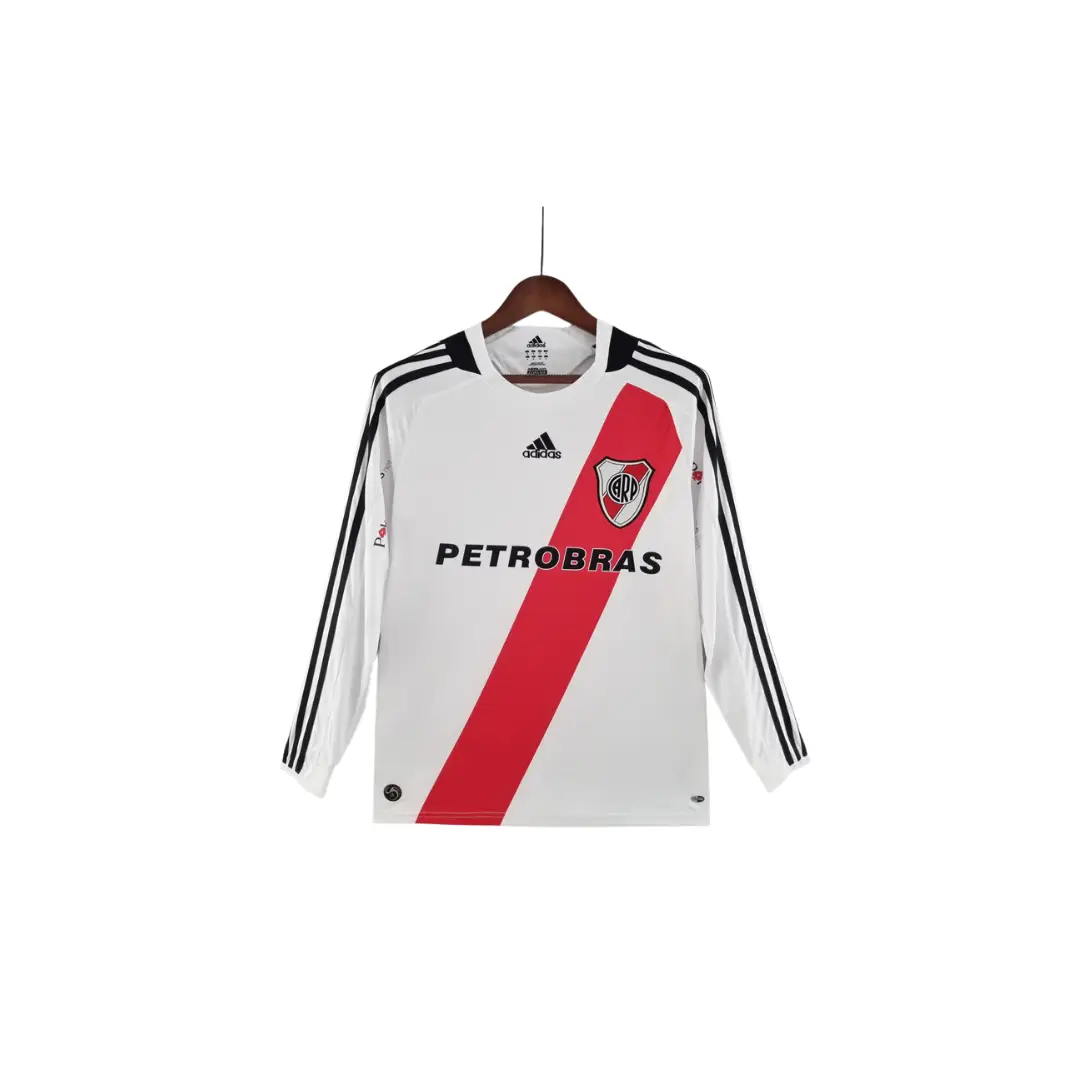 Camiseta Retro Club Atlético River Plate 2009/10 Manga Larga