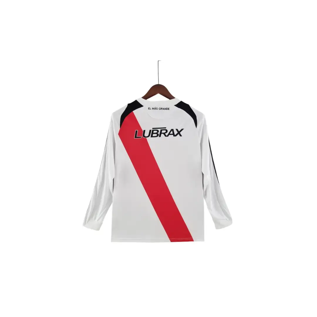 Camiseta Retro Club Atlético River Plate 2009/10 Manga Larga - Imagen 2