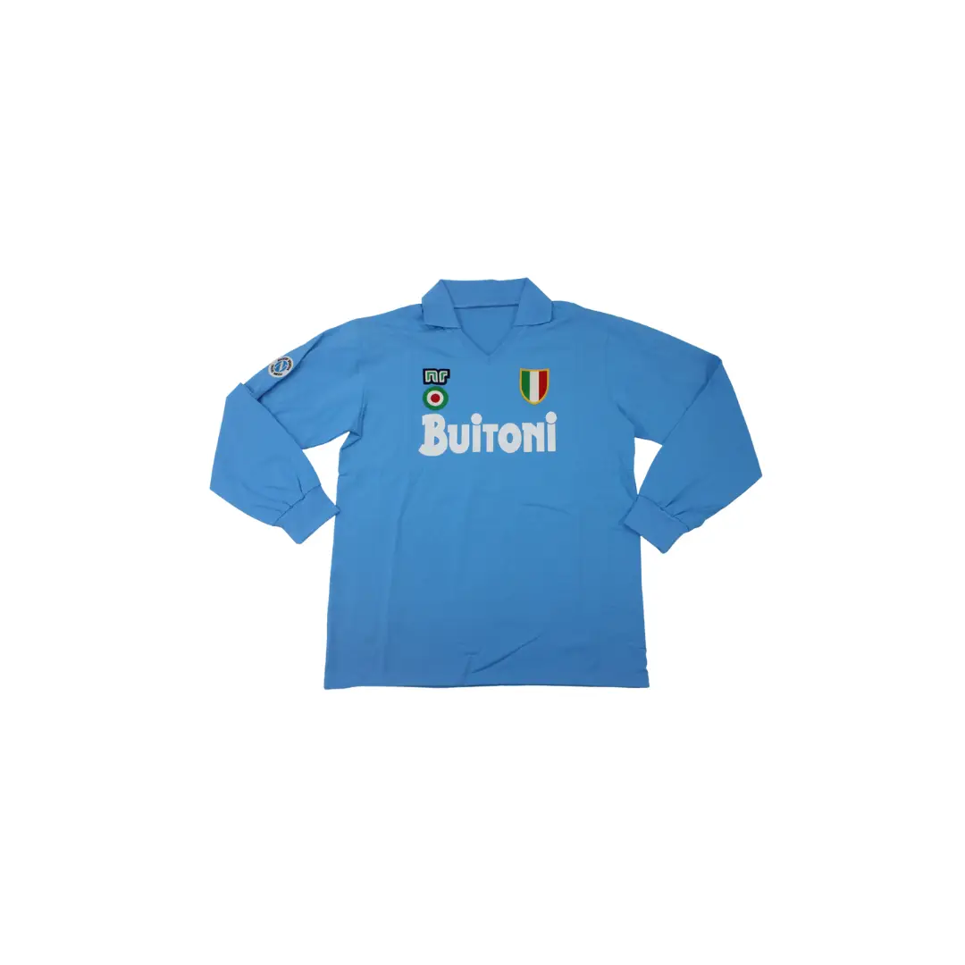 Camiseta Retro SSC Napoli 1987/88 Manga Larga