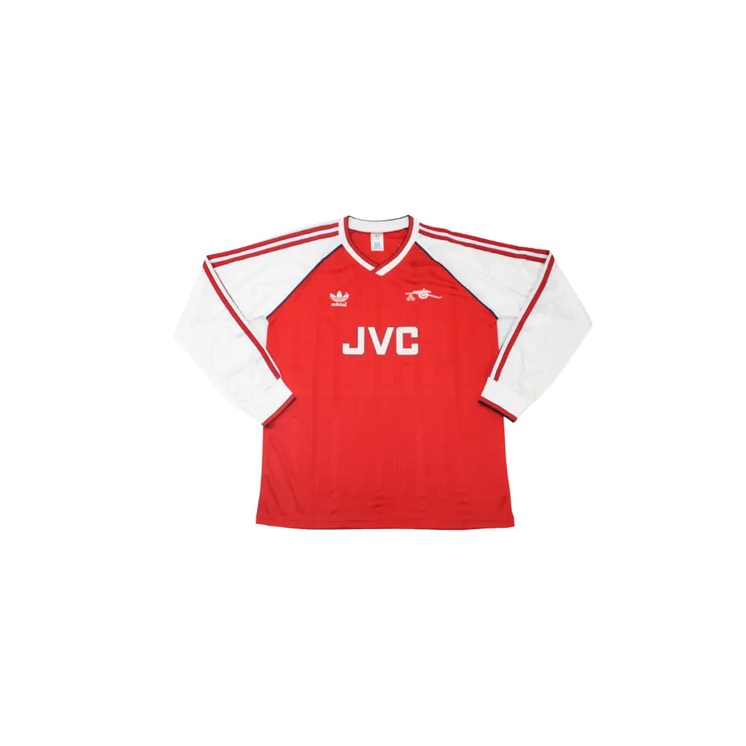 Camiseta Retro Arsenal Football Club 1989/90 Manga Larga