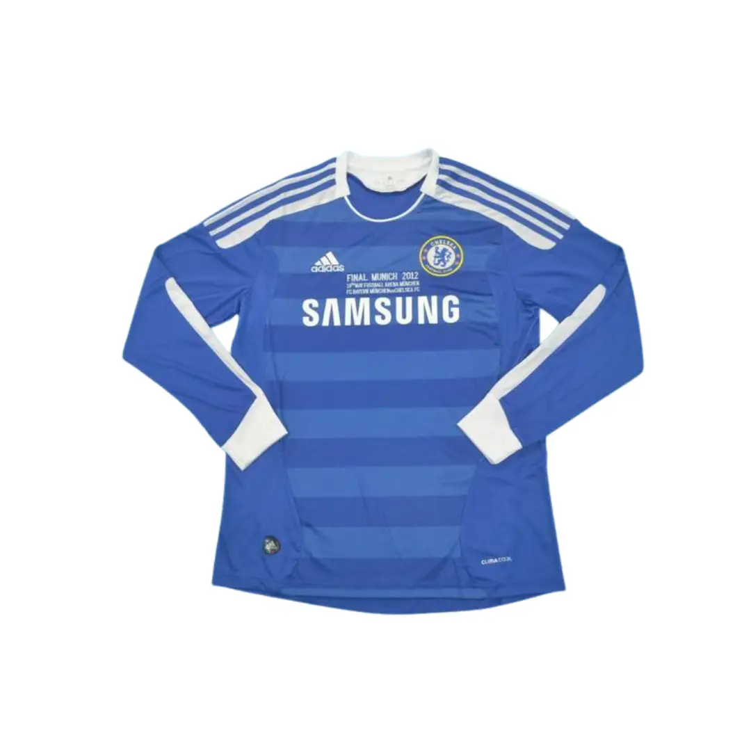 Camiseta Retro Chelsea Football Club 2011/12 Manga Larga