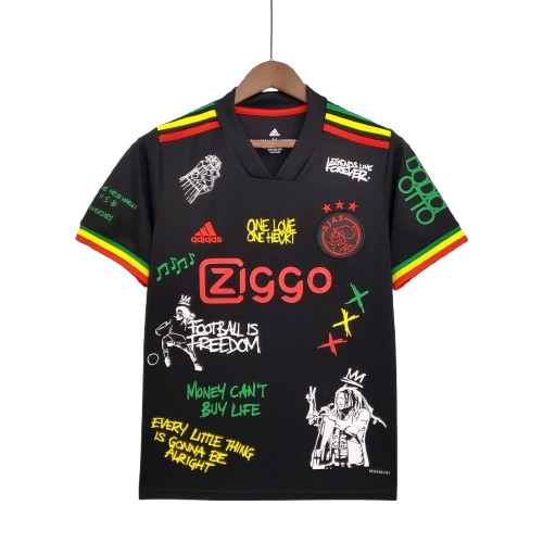 Camiseta Retro Ajax de Ámsterdam ESPECIAL 2021/22 Camiseta Retro Ajax de Ámsterdam ESPECIAL 2021/22
