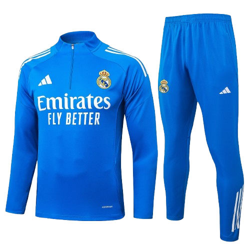 Chándal Real Madrid | Full Azul Media Cremallera Chándal Real Madrid | Full Azul Media Cremallera