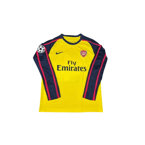 Camiseta Retro Arsenal Football Club 2008/09 Manga Larga Camiseta Retro Arsenal Football Club 2008/09 Manga Larga