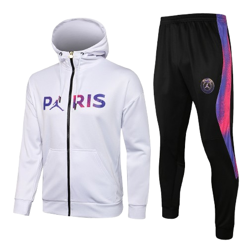 Chándal con Capucha x Paris Saint-Germain "PSG" | Blanco Urban Chándal con Capucha x Paris Saint-Germain "PSG" | Blanco Urban
