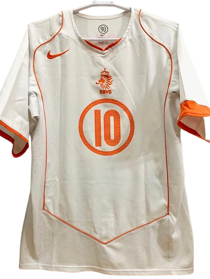 Camiseta Retro Selección Paises Bajos 2004 | T90 (Visitante) Camiseta Retro Selección Paises Bajos 2004 | T90 (Visitante)