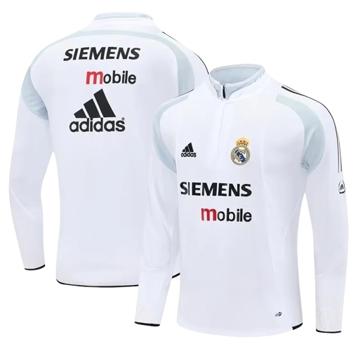 Chaqueta Retro Real Madrid | Siemens Blanca Chaqueta Retro Real Madrid | Siemens Blanca