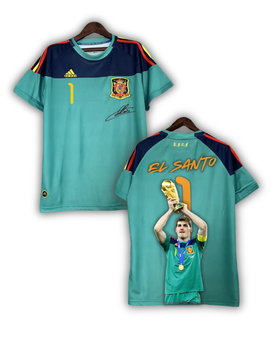 Camiseta Retro España x Iker Casillas – “El Santo” Special Edition Camiseta Retro España x Iker Casillas – “El Santo” Special Edition