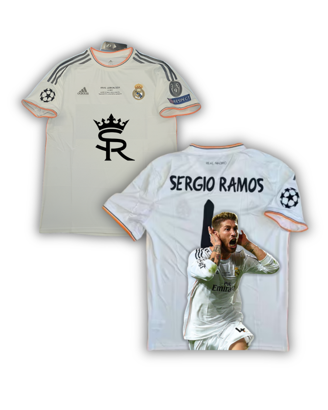 Camiseta Retro Real Madrid x Sergio Ramos – “SR Crown” Special Edition | La Décima Camiseta Retro Real Madrid x Sergio Ramos – “SR Crown” Special Edition | La Décima