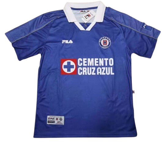 Camiseta Retro Club de Fútbol Cruz Azul 2002/03 Camiseta Retro Club de Fútbol Cruz Azul 2002/03