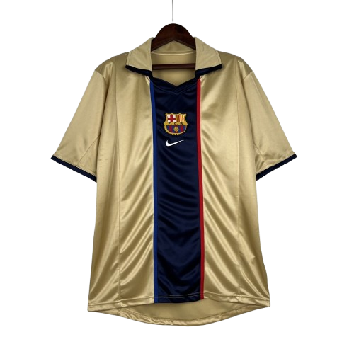 Camiseta Retro FC Barcelona 2002 Camiseta Retro FC Barcelona 2002