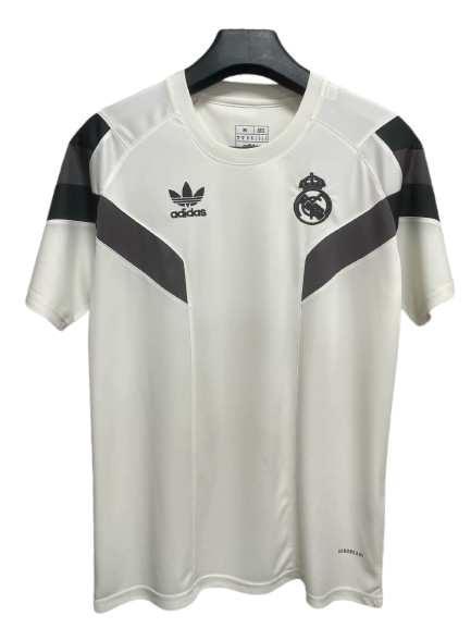 Camiseta Pre-Match | Real Madrid Club de Fútbol 2024/25 Blanca Camiseta Pre-Match | Real Madrid Club de Fútbol 2024/25 Blanca