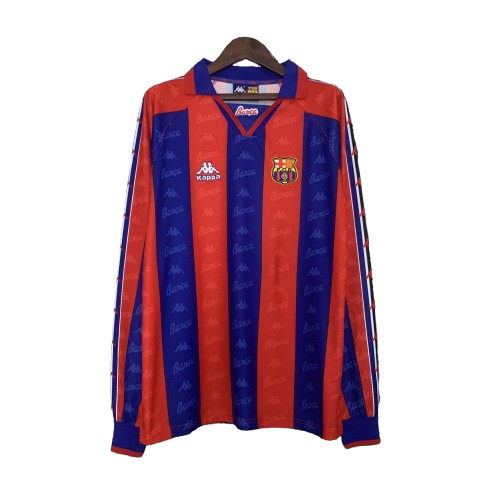 Camiseta Retro FC Barcelona 1996/97 Manga Larga Camiseta Retro FC Barcelona 1996/97 Manga Larga