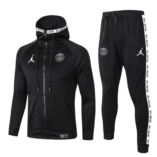 Chándal con Capucha x Paris Saint-Germain "PSG" | Full Black Chándal con Capucha x Paris Saint-Germain "PSG" | Full Black