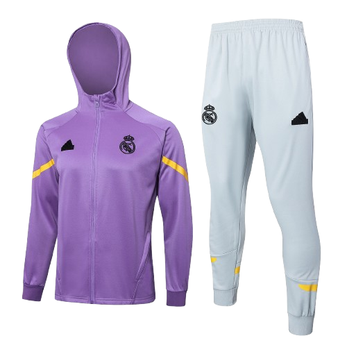 Chándal con Capucha Real Madrid | Purple White Chándal con Capucha Real Madrid | Purple White