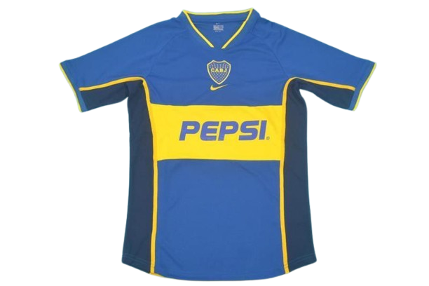 Camiseta Retro Boca Juniors 2002/03 Camiseta Retro Boca Juniors 2002/03