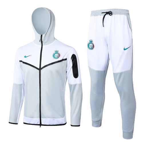 Chándal con Capucha Inter de Milan | Full Blanco Chándal con Capucha Inter de Milan | Full Blanco