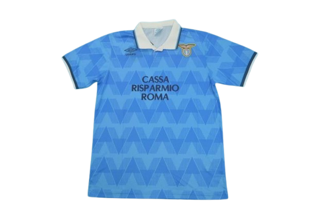 Camiseta Retro Società Sportiva Lazio 1989/90 Camiseta Retro Società Sportiva Lazio 1989/90