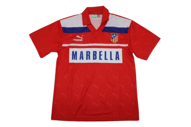 Camiseta Retro Atlético de Madrid 1990/91 Camiseta Retro Atlético de Madrid 1990/91