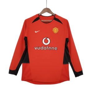 Camiseta Retro Manchester United 2004/06 Manga Larga