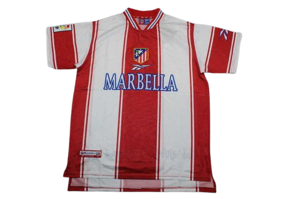 Camiseta Retro Atlético de Madrid 1999/00 Camiseta Retro Atlético de Madrid 1999/00