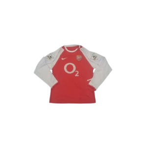 Camiseta Retro Arsenal Football Club 2003/04 Manga Larga