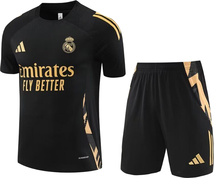 Conjuntos de Entrenamiento Real Madrid 2025/26 | Black Conjuntos de Entrenamiento Real Madrid 2025/26 | Black