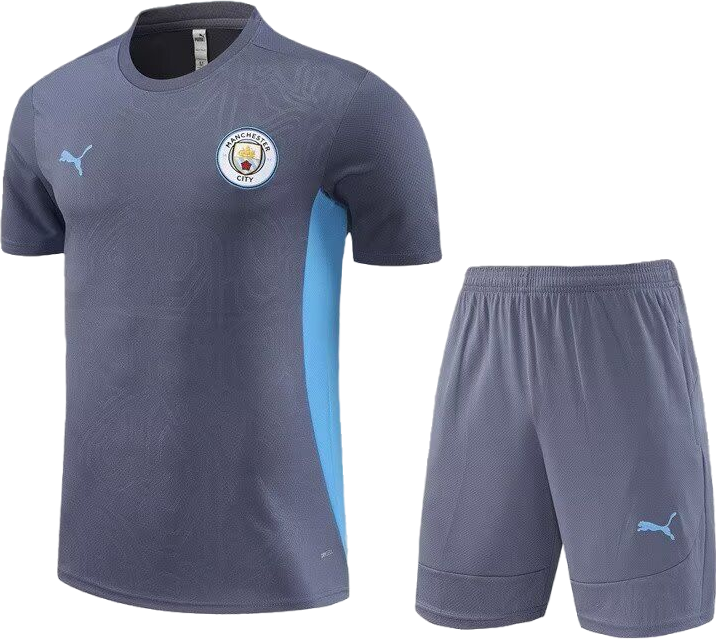 Conjuntos de Entrenamiento Manchester City 2025/26 | Gris Conjuntos de Entrenamiento Manchester City 2025/26 | Gris