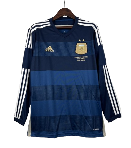 Camiseta Retro Selección Argentina 2014 Manga Larga | Visitante Camiseta Retro Selección Argentina 2014 Manga Larga | Visitante
