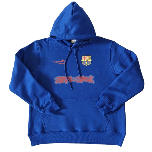 Hoodie FC Barcelona x Travis Scott | Azul Hoodie FC Barcelona x Travis Scott | Azul