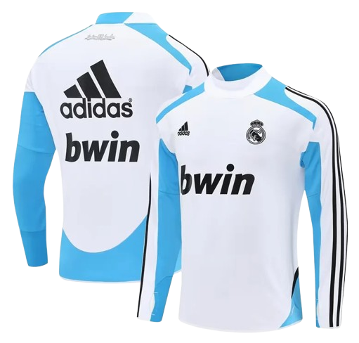 Chaqueta Retro Real Madrid | Bwin Blanca Chaqueta Retro Real Madrid | Bwin Blanca