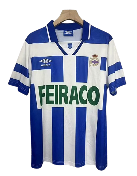 Camiseta Retro Real Club Deportivo de La Coruña 1994/95 Camiseta Retro Real Club Deportivo de La Coruña 1994/95