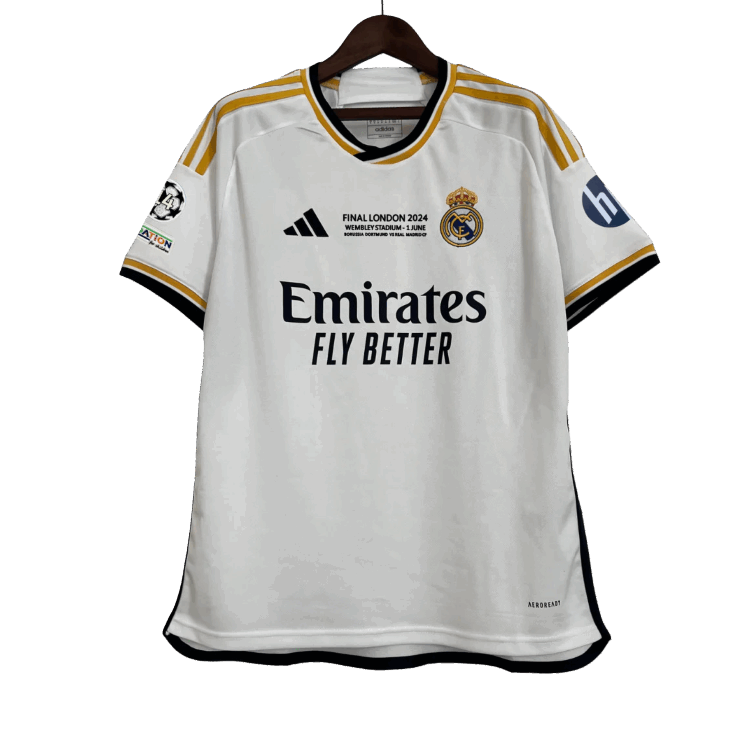 Camiseta Real Madrid Final UCL 2024 Wembley Camiseta Real Madrid Final UCL 2024 Wembley