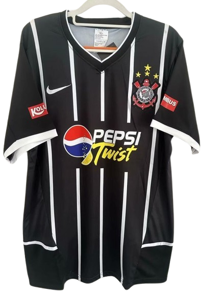 Camiseta Retro Sport Club Corinthians Paulista 2003/04 Camiseta Retro Sport Club Corinthians Paulista 2003/04