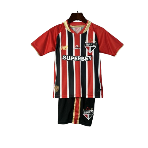 Conjunto Niño São Paulo Futebol Clube 2025/26 | Away Conjunto Niño São Paulo Futebol Clube 2025/26 | Away