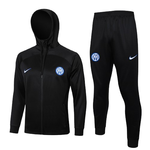 Chándal con Capucha Inter de Milan | Full Black Chándal con Capucha Inter de Milan | Full Black
