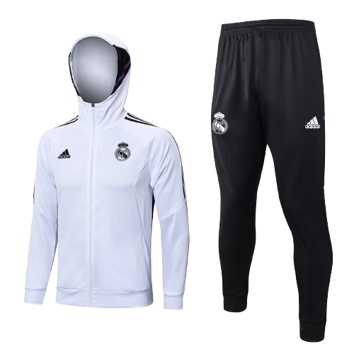 Chándal con Capucha Real Madrid | White Grey Chándal con Capucha Real Madrid | White Grey
