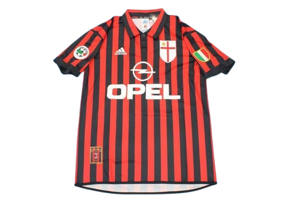 Camiseta Retro AC Milán 1999/00 Camiseta Retro AC Milán 1999/00