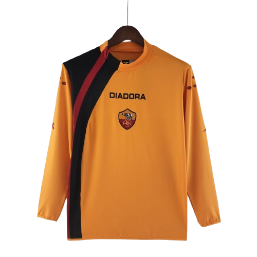 Camiseta Retro AS Roma 2005/06 Manga Larga Camiseta Retro AS Roma 2005/06 Manga Larga