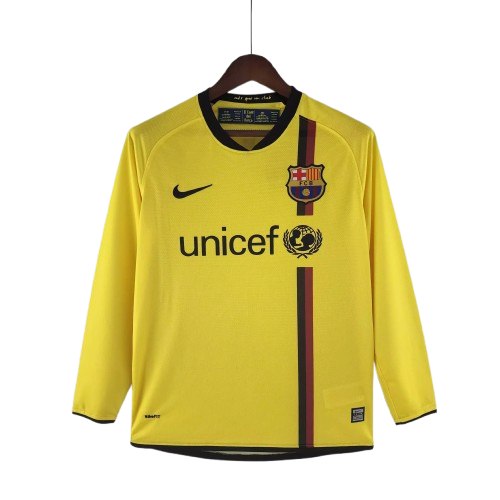 Camiseta Retro FC Barcelona 2008/09 Manga Larga Camiseta Retro FC Barcelona 2008/09 Manga Larga