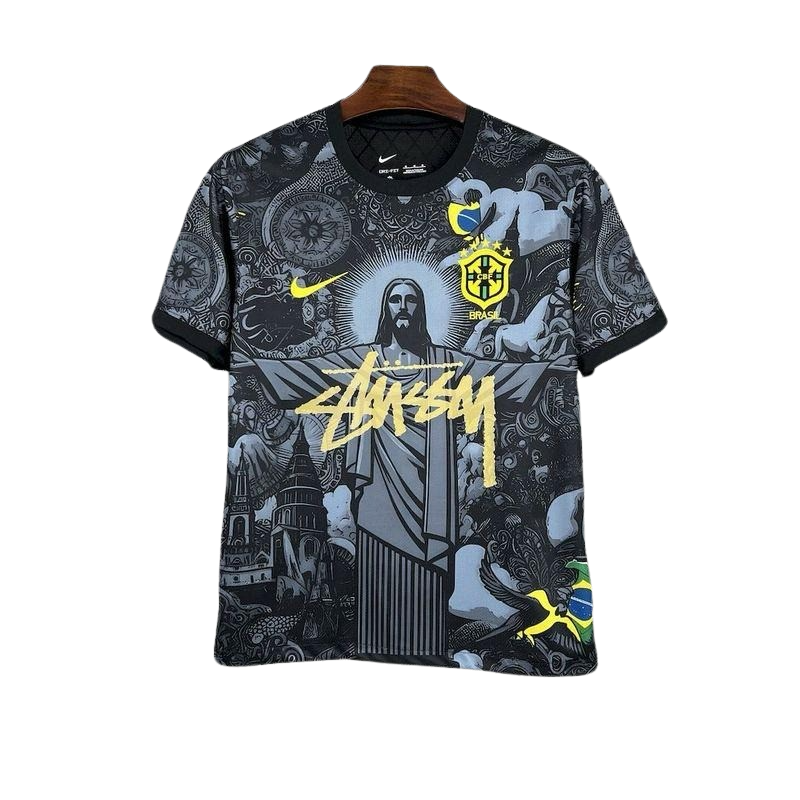 Camiseta Selección de fútbol de Brasil x Stussy Camiseta Selección de fútbol de Brasil x Stussy
