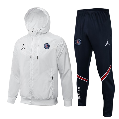 Chándal con Cortavientos Paris Saint-Germain | White Chándal con Cortavientos Paris Saint-Germain | White