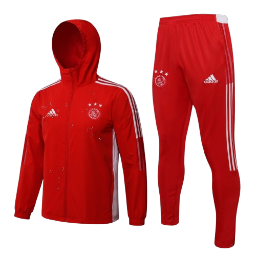 Chándal con Cortavientos Ajax de Ámsterdam | Full Red Chándal con Cortavientos Ajax de Ámsterdam | Full Red
